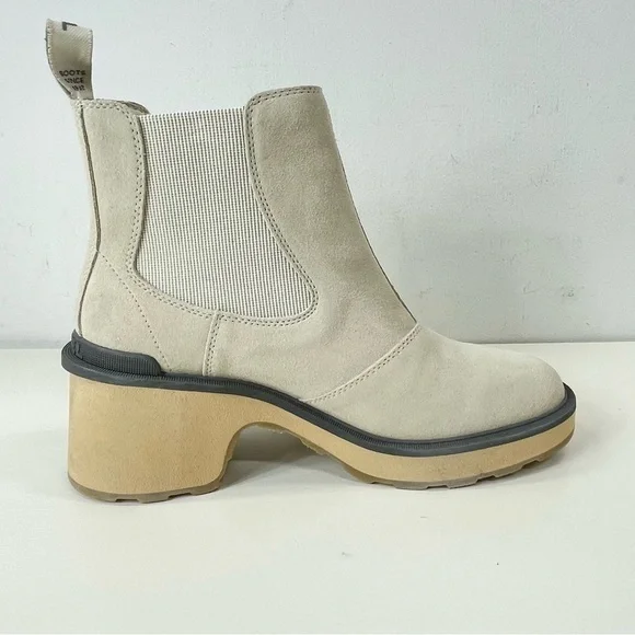 NWT Sorel Hi-line Chelsea Boot in Chalk/Ceramic Size 10.5 - Picture 6 of 14